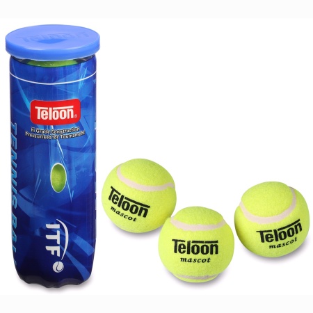 Купить Мяч для большого тенниса Teloon 616Т Р3  (3 шт) в Далматове 