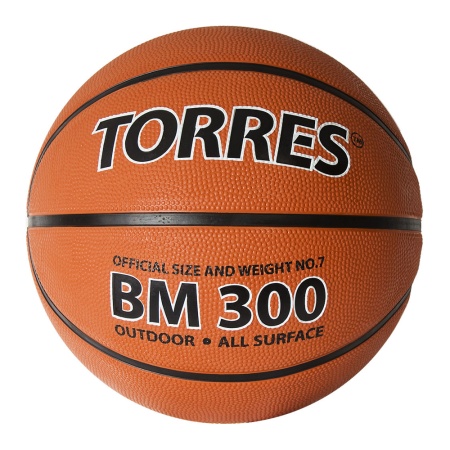 Купить Мяч баскетбольный  "TORRES BM300" р.7 в Далматове 