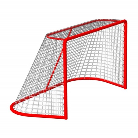 Купить Сетка хоккейная на ворота 1,22мх1,83мх0,5мх1,15м, нить 3,5 мм, узловая в Далматове 