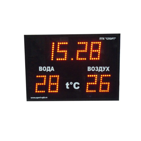 Купить Часы-термометр СТ1.13-2t для бассейна в Далматове 