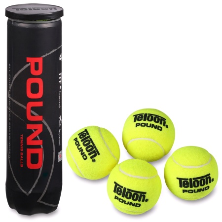 Купить Мяч для большого тенниса Teloon 828Т Р4  (4 шт) в Далматове 